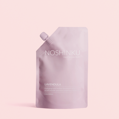 Noshinku Hydrating Hand Sanitizer Pouch Eucalyptus Refill