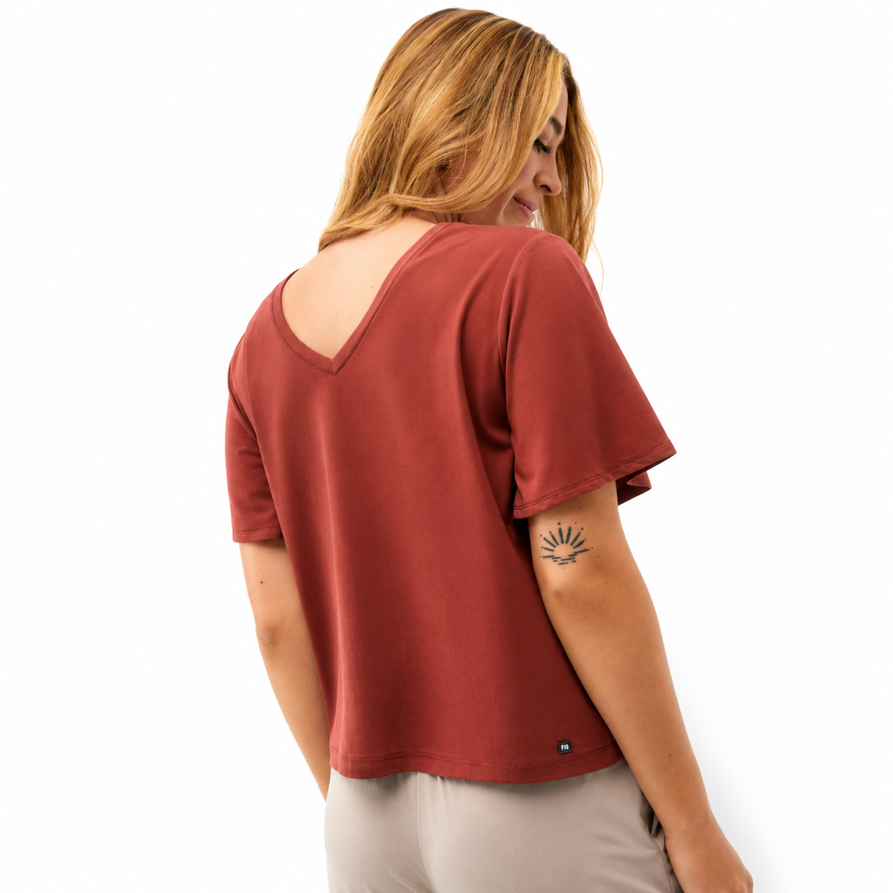 FIG SHENLEY Short Sleeve Top