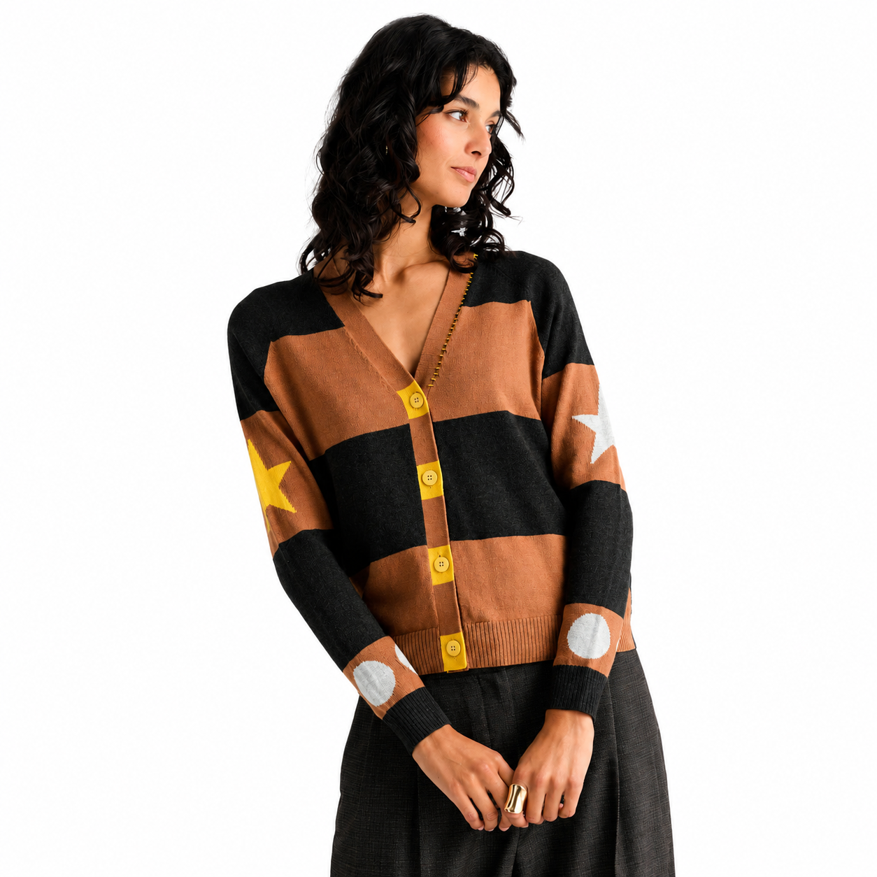 Zaket & Plover Stars + Spots Cardi