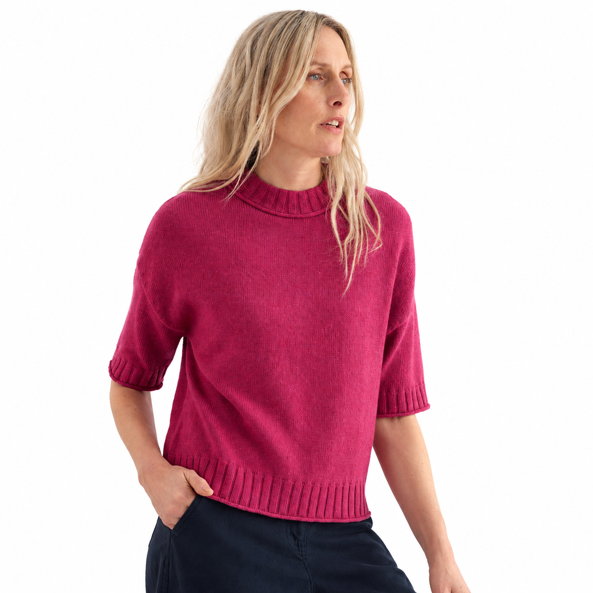 Seasalt Cornwall Fistral Knitted Crew Neck Jumper