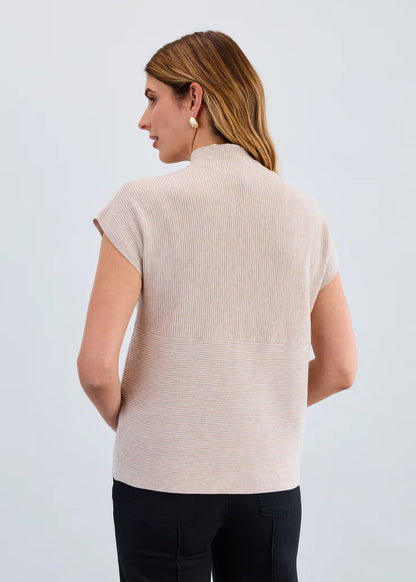 FDJ Ottoman Cap Sleeve Sweater, Style #1012333