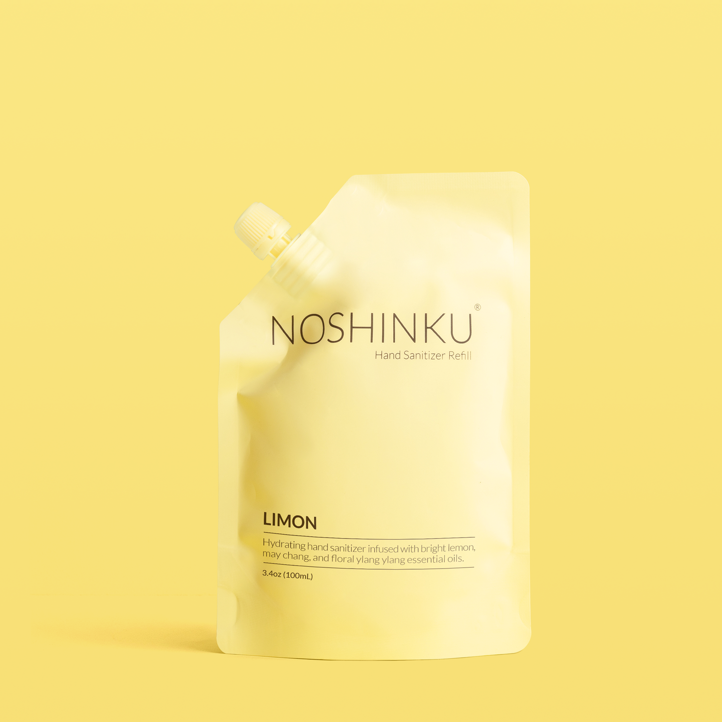 Noshinku Hydrating Hand Sanitizer Pouch Eucalyptus Refill