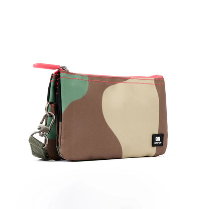 ORI London Carnaby Recycled Canvass Medium Wallet with Wrist Strap, Style #CARNMWSRC