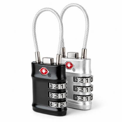 Travelon Set Of 2 TSA Accepted Cable Locks