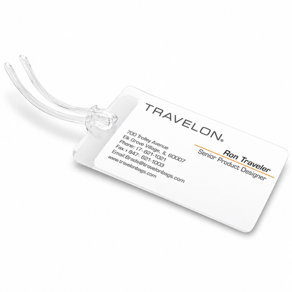 Travelon Set of 3 Self-Laminating Luggage Tags