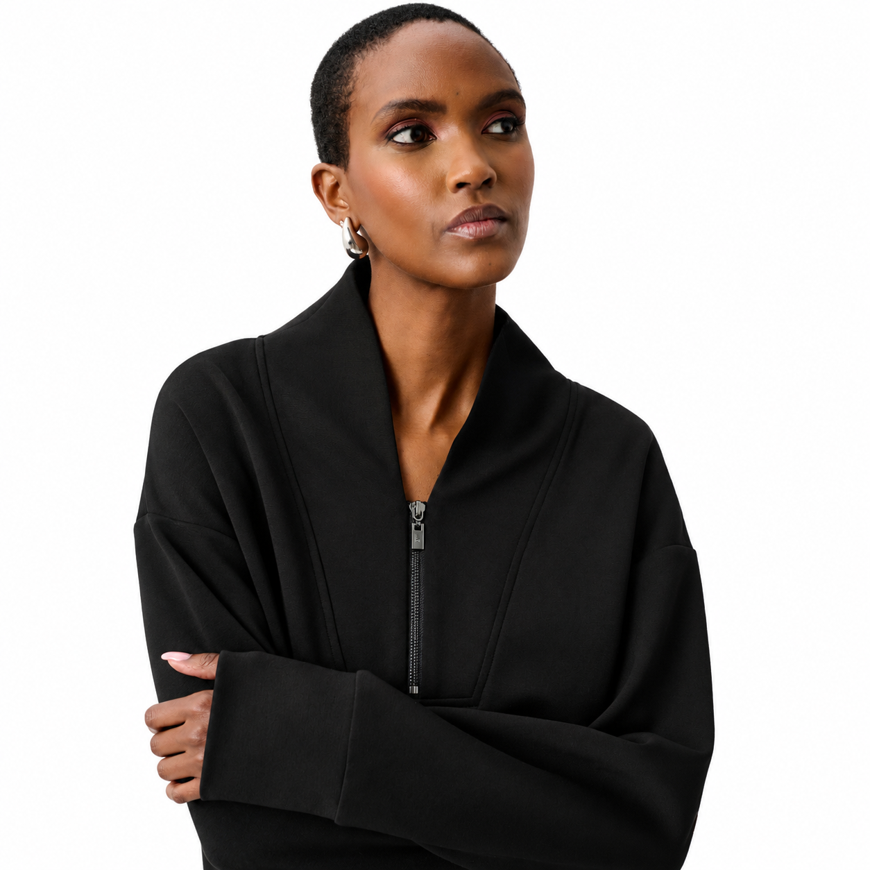 Joseph Ribkoff Scuba Jersey Boxy Sweatshirt