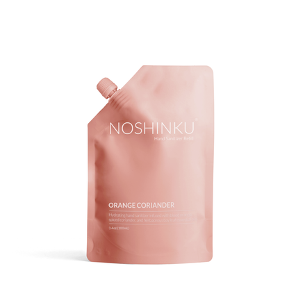 Orange - Coriander Moisturizing Sanitizer Mini Refill Pouch