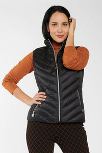 Frandsen Jensine Featherlite Down Gilet, Style #529-588 Frandsen