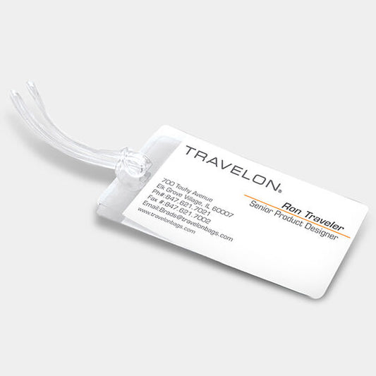 Travelon Set of 3 Self-Laminating Luggage Tags, Style #19330