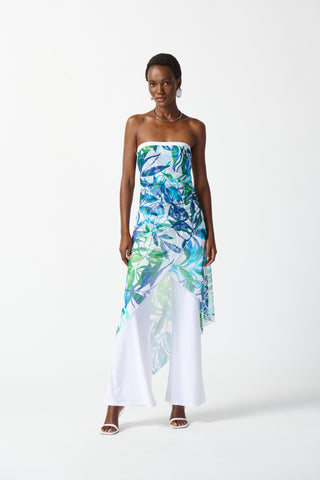 Joseph Ribkoff Tropical Print Jumpsuit, Style #242024