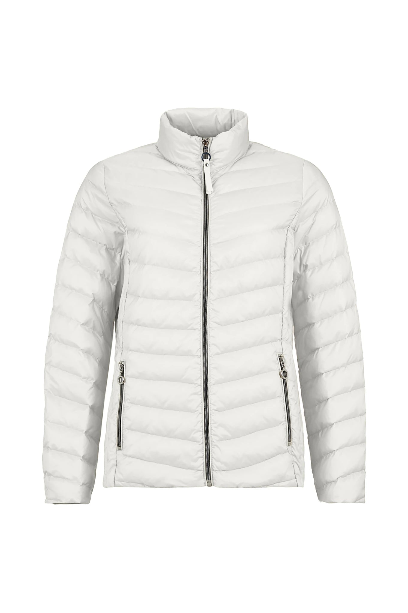 Ladies white best sale down jacket