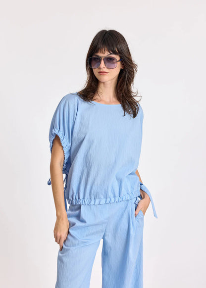 Lauren Vidal GOLDI Bow Top