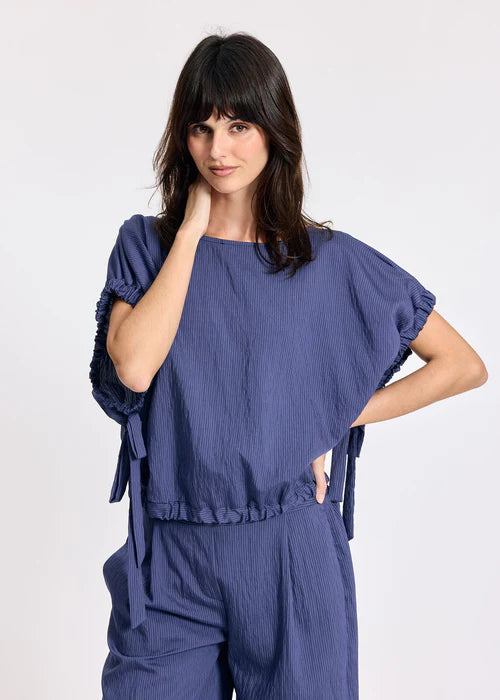 Lauren Vidal GOLDI Bow Top