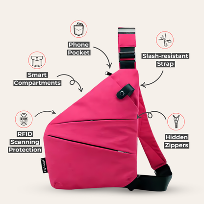 FlyHugz® Anti Theft Travel Bag
