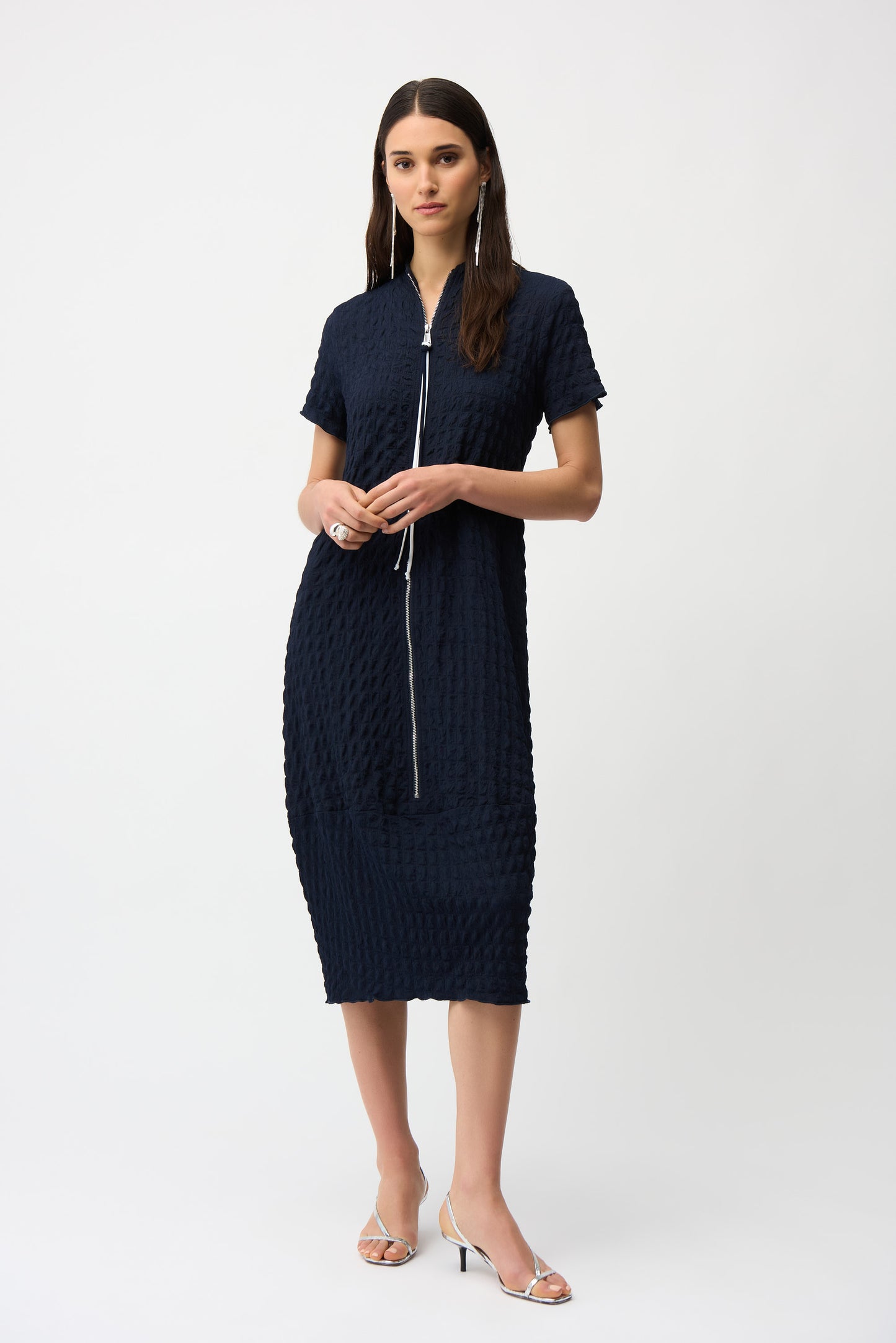 Joseph Ribkoff Textured Cocoon Dress, Style 261064