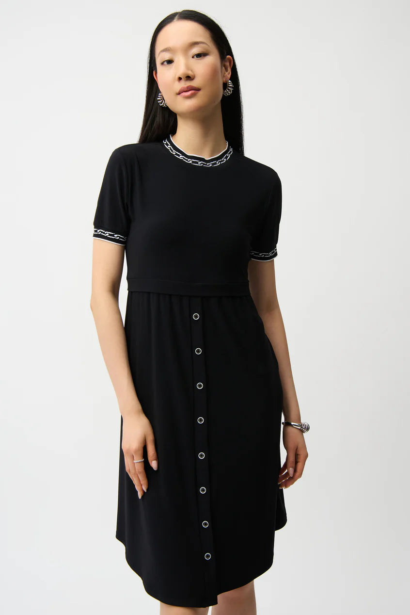 Joseph Ribkoff Fit and Flare Dress, Style 261093