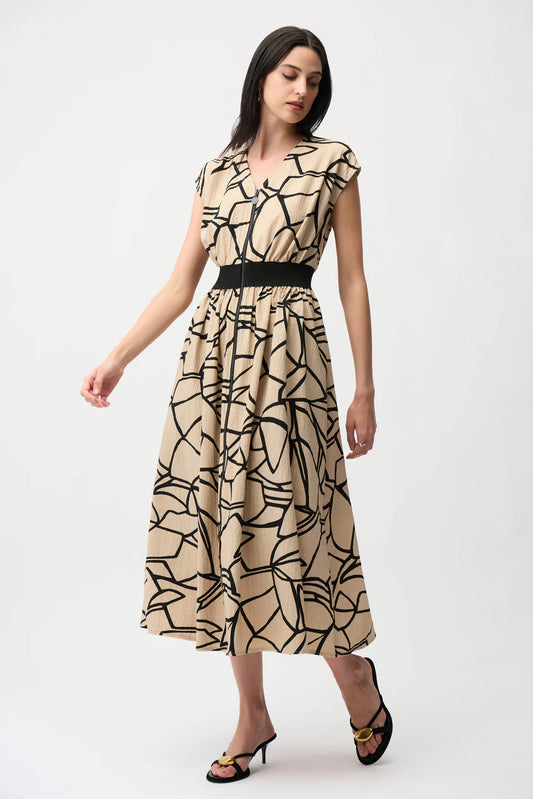 Joseph Ribkoff Floral Maxi Wrap Dress, Style 261163