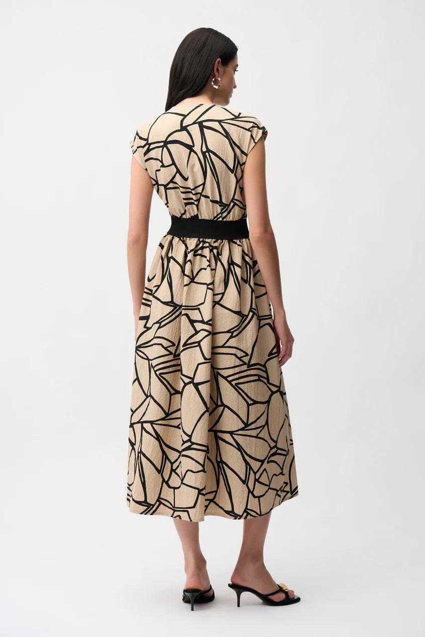 Joseph Ribkoff Floral Maxi Wrap Dress, Style 261163