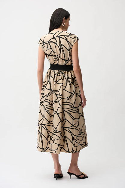 Joseph Ribkoff Floral Maxi Wrap Dress, Style 261163