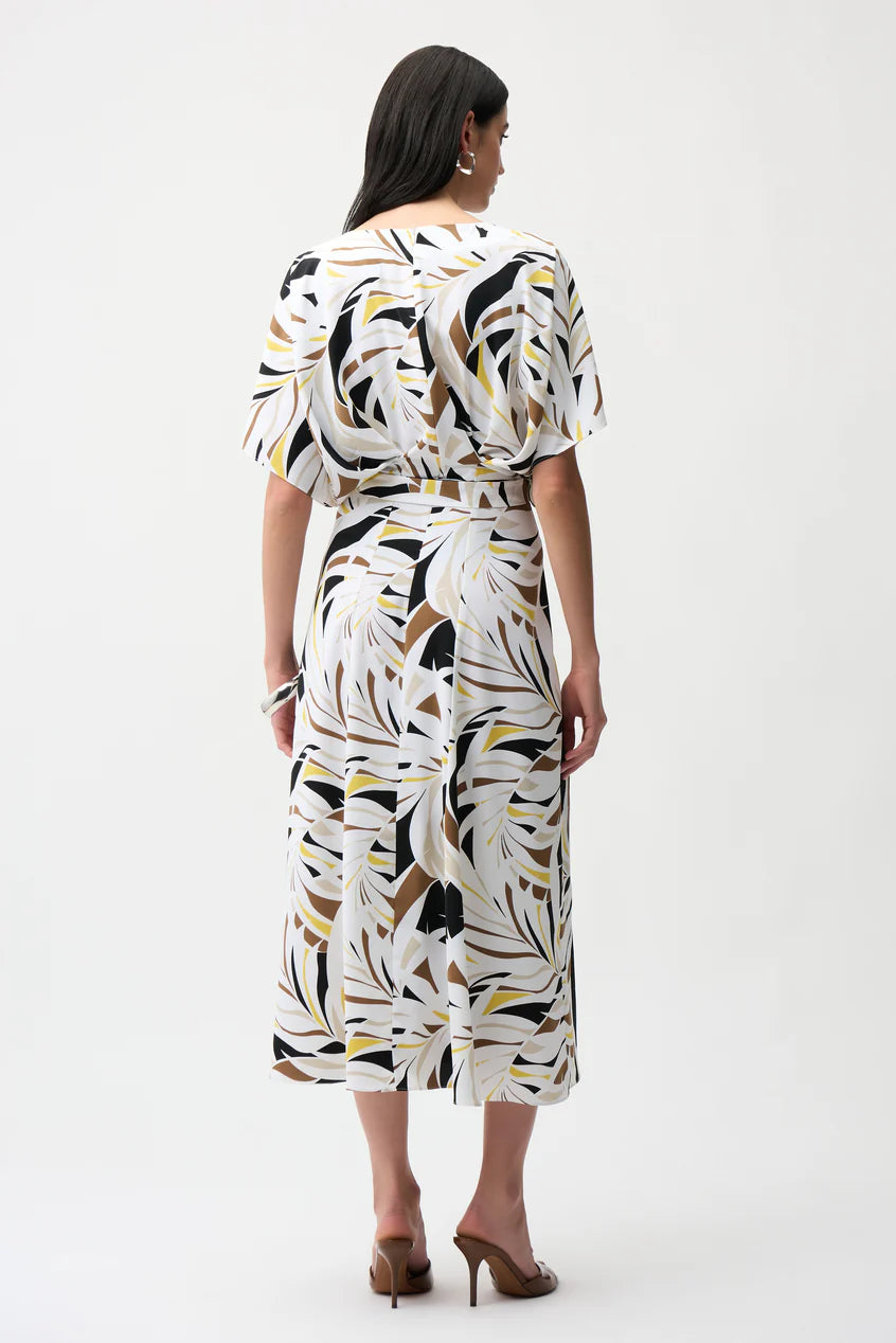 Joseph Ribkoff Contour Sash Midi Dress, Style 261168