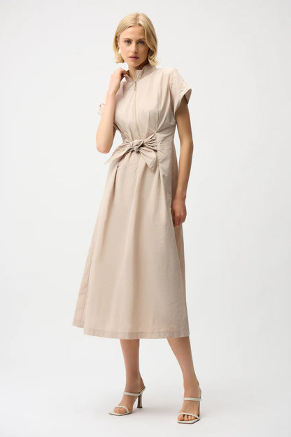 Joseph Ribkoff Memory Fit And Flare Dress With Tie Waist, Style 261177