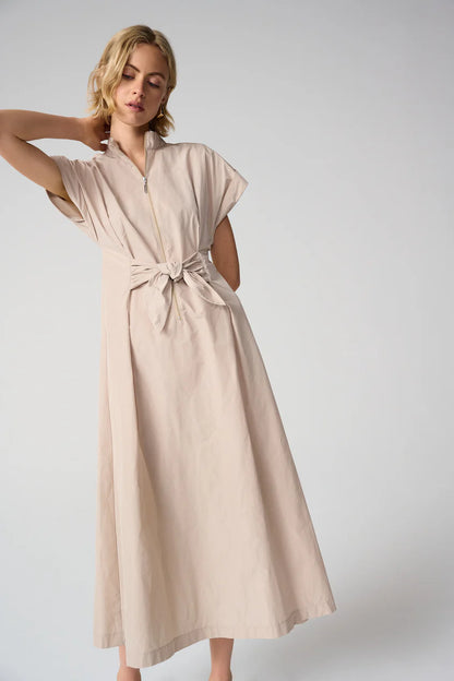 Joseph Ribkoff Memory Fit And Flare Dress With Tie Waist, Style 261177