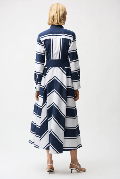 Joseph Ribkoff Striped Print Maxi Dress, Style #261936