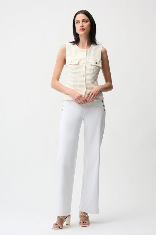 Joseph Ribkoff High-waisted Flare Pant, Style 261972