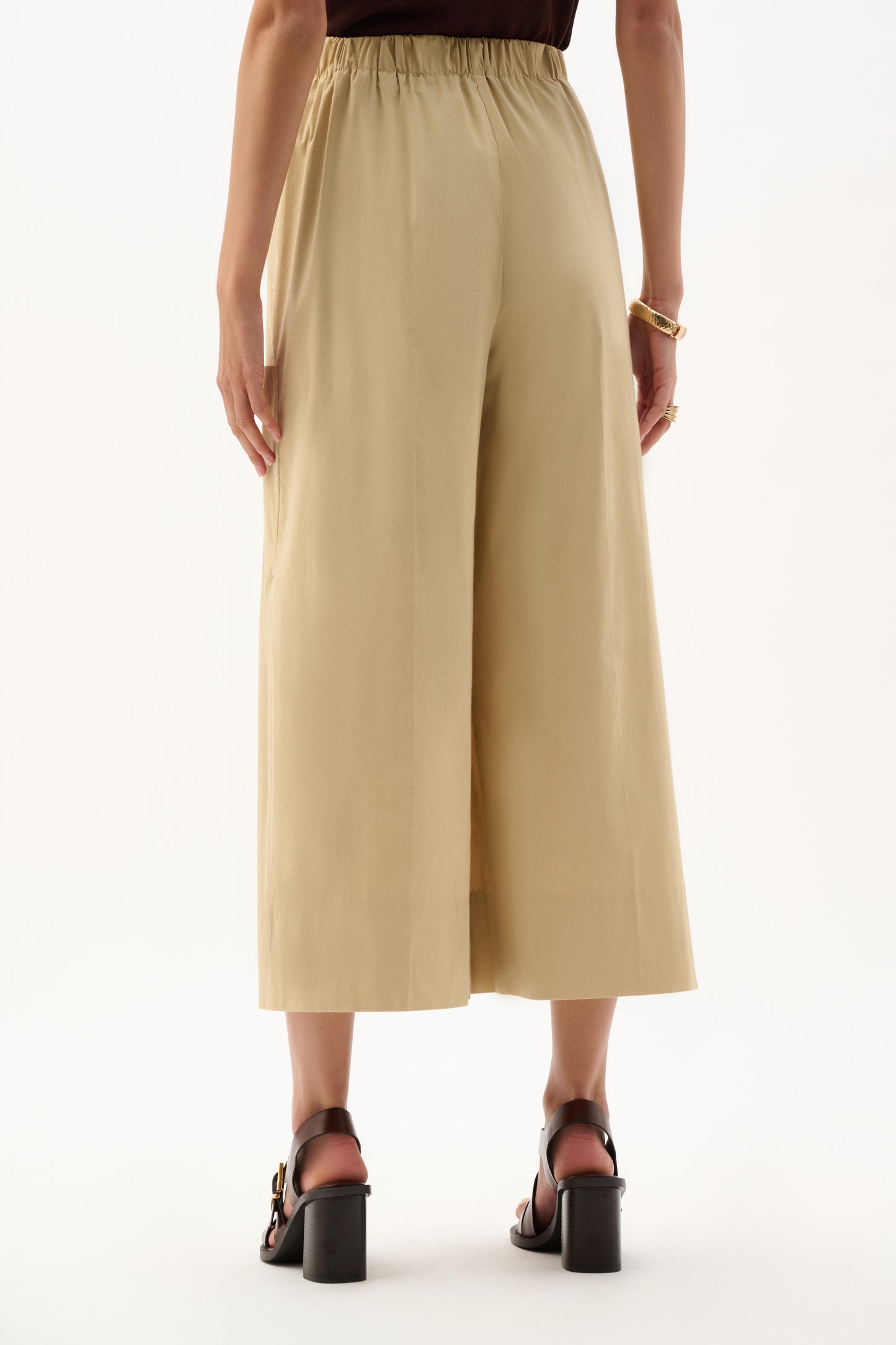 Joseph Ribkoff Stretch Poplin Pull-On Culotte Pants, Style 262083