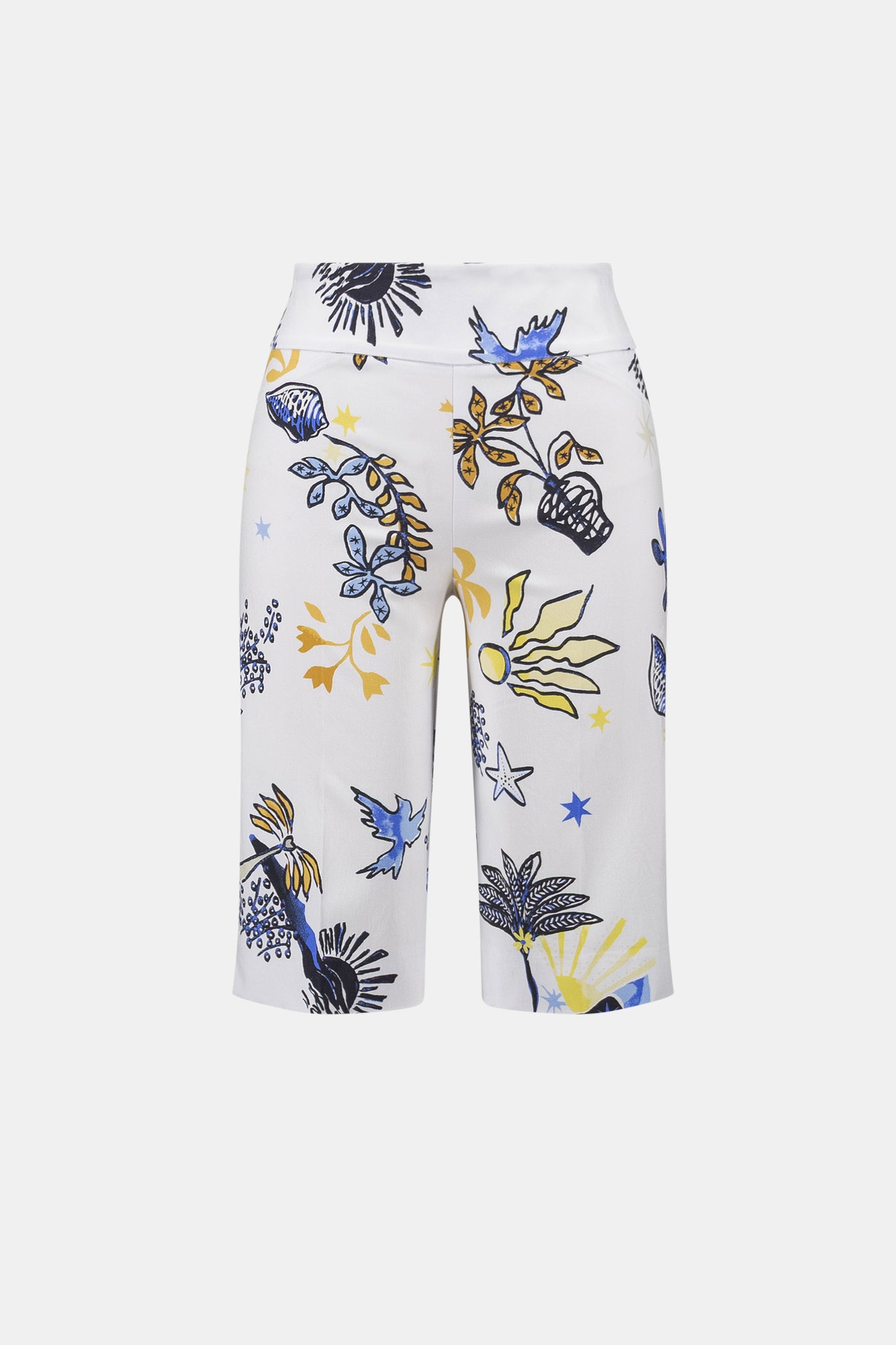 Joseph Ribkoff Floral High-waisted Shorts, Style 262228