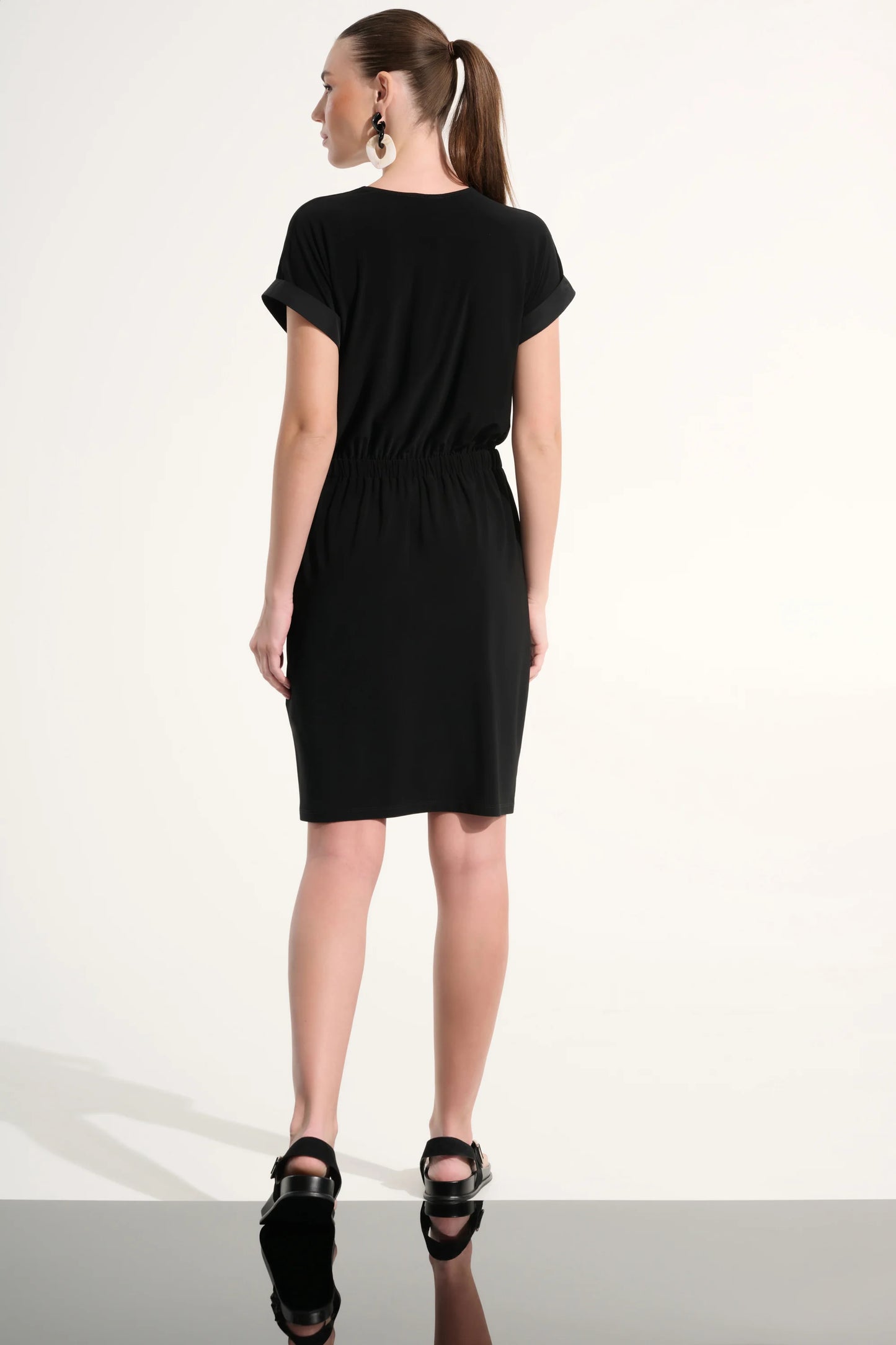 Joseph Ribkoff Knee-length Wrap Dress, Style 262630