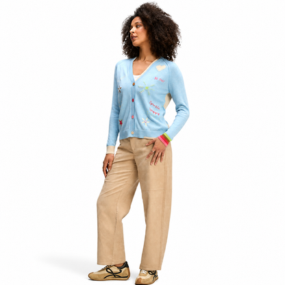 Zaket & Plover Good Vibes Cardi