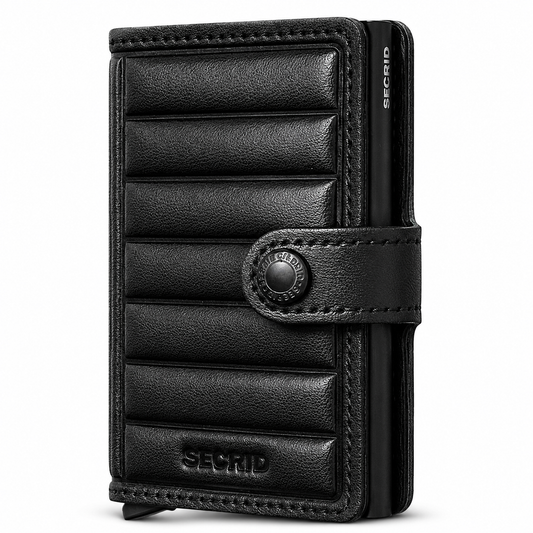 SECRID Premium Miniwallet - Embossed Lines