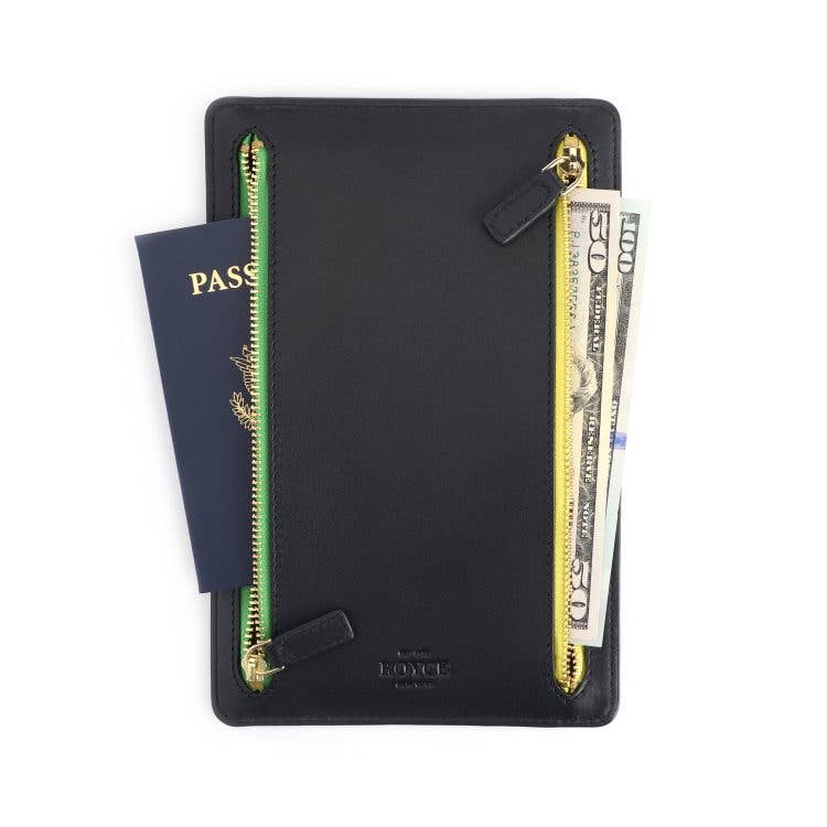 RFID Blocking Four Zip Travel Organizer