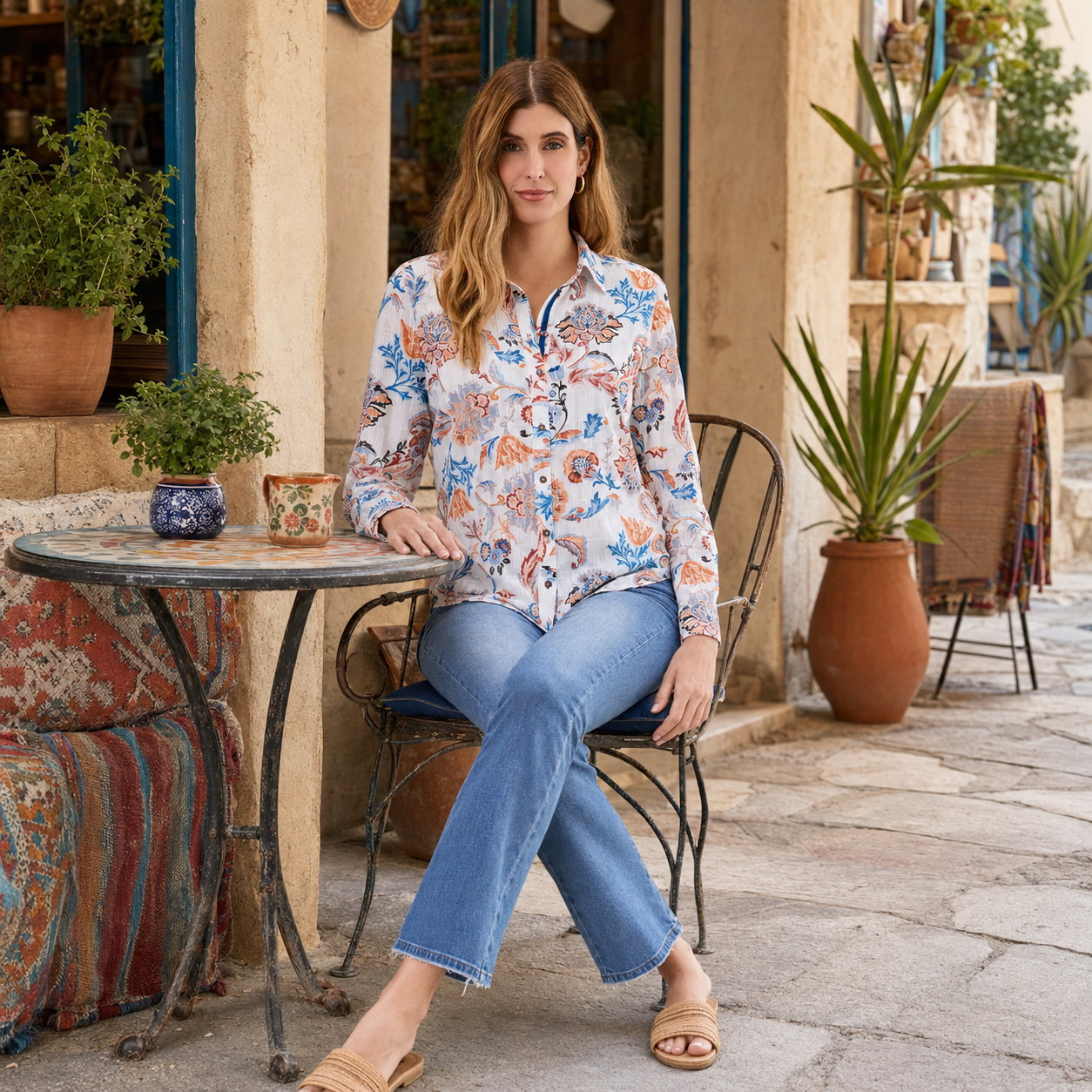 FDJ Classic Long Sleeve Cotton Shirt