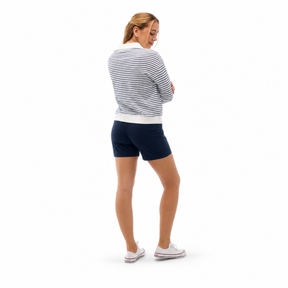 FIG HAMPTON Mid-zip Sweater