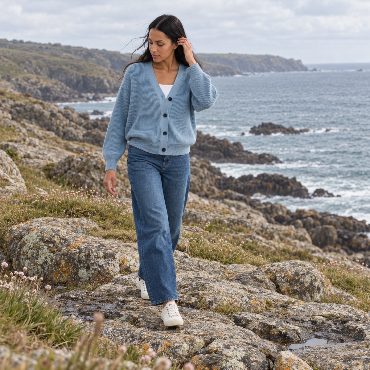 Seasalt Cornwall Gwenver Barrel Leg Jean