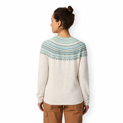 Royal Robbins Women’s Westlands Fairisle Crew Sweater