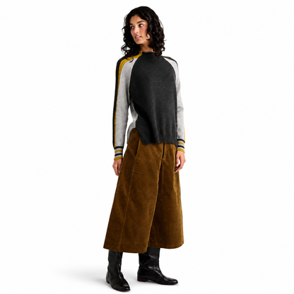 Zaket & Plover Two-Way Funnel Neck Sweater