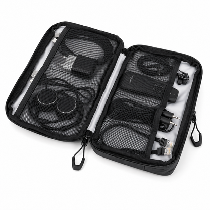 Troika Waterproof Zipper Tech Accessory Organizer