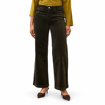 FDJ Olivia Wide Leg Corduroy Pant