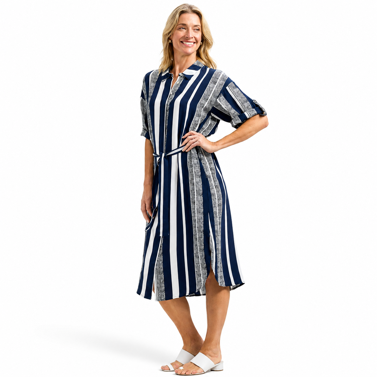 Zaket & Plover Nautical Shirt Dress