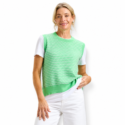 Zaket & Plover Textured Tank Top
