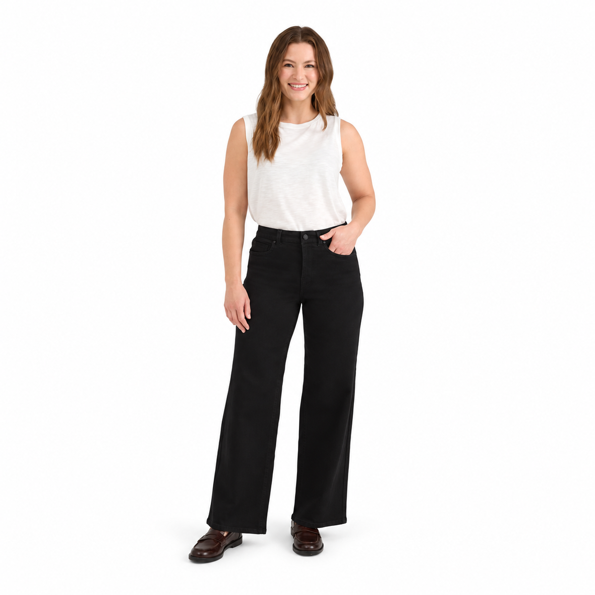 FDJ Olivia Wide Leg Denim