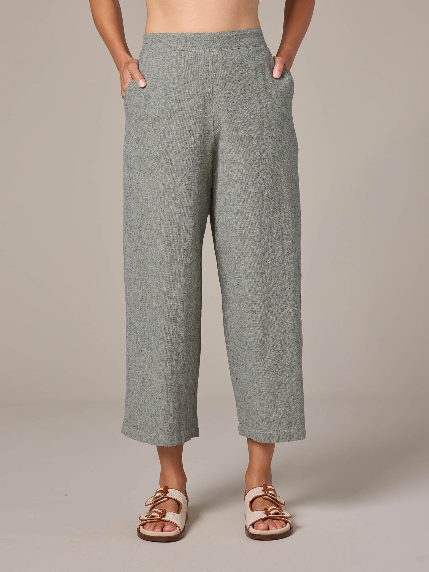 Cut Loose Crop Wide Leg Pant