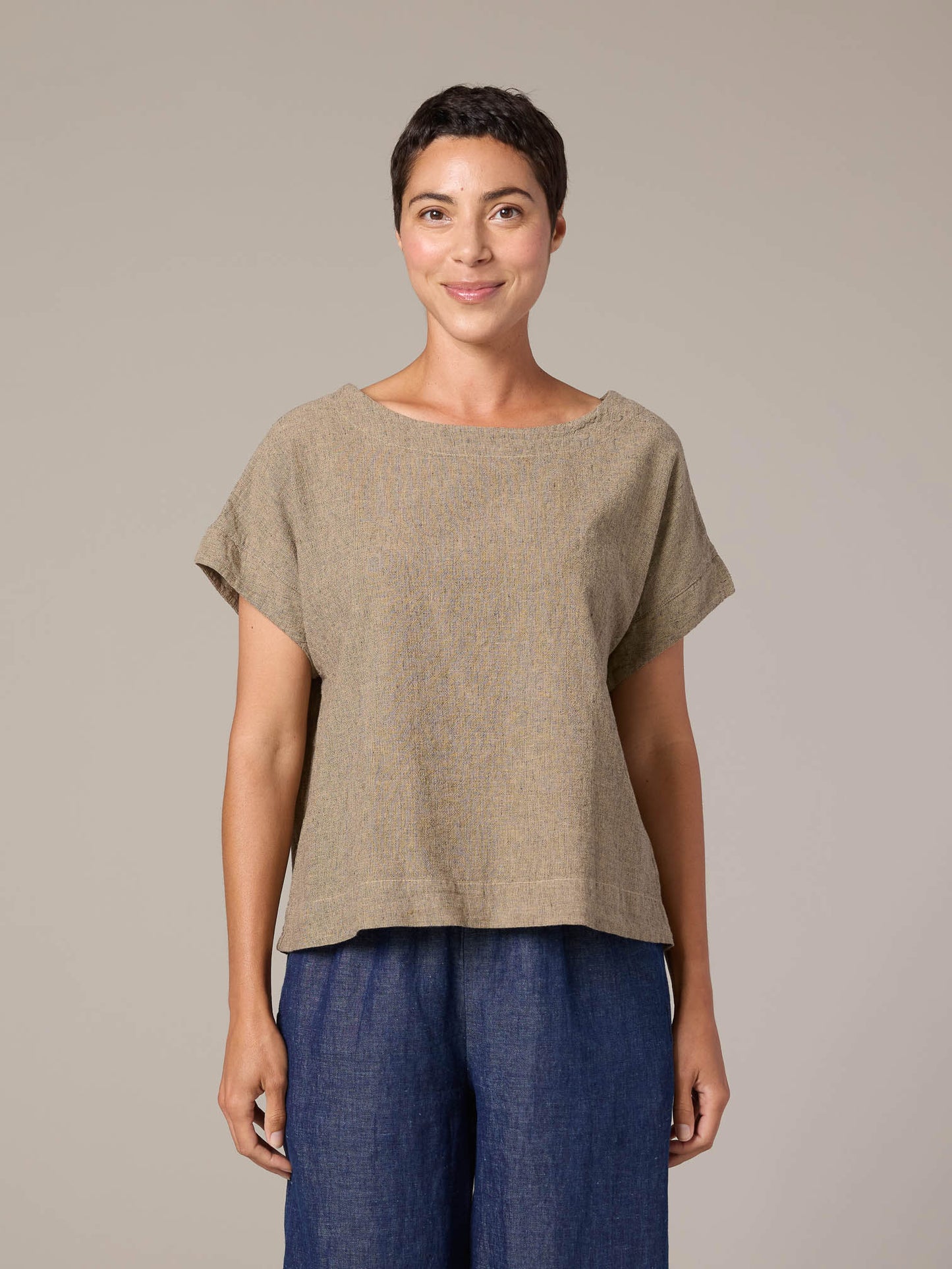 Cut Loose Short Sleeve Crop Top
