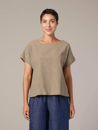 Cut Loose Short Sleeve Crop Top