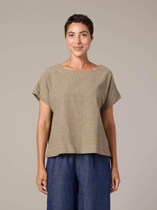 Cut Loose Short Sleeve Crop Top