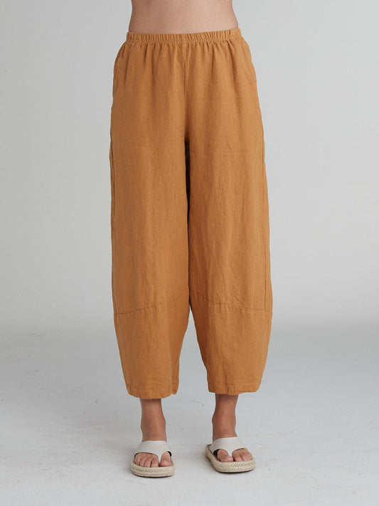 Cut Loose Solid Linen Lantern Pant, Style #4402388