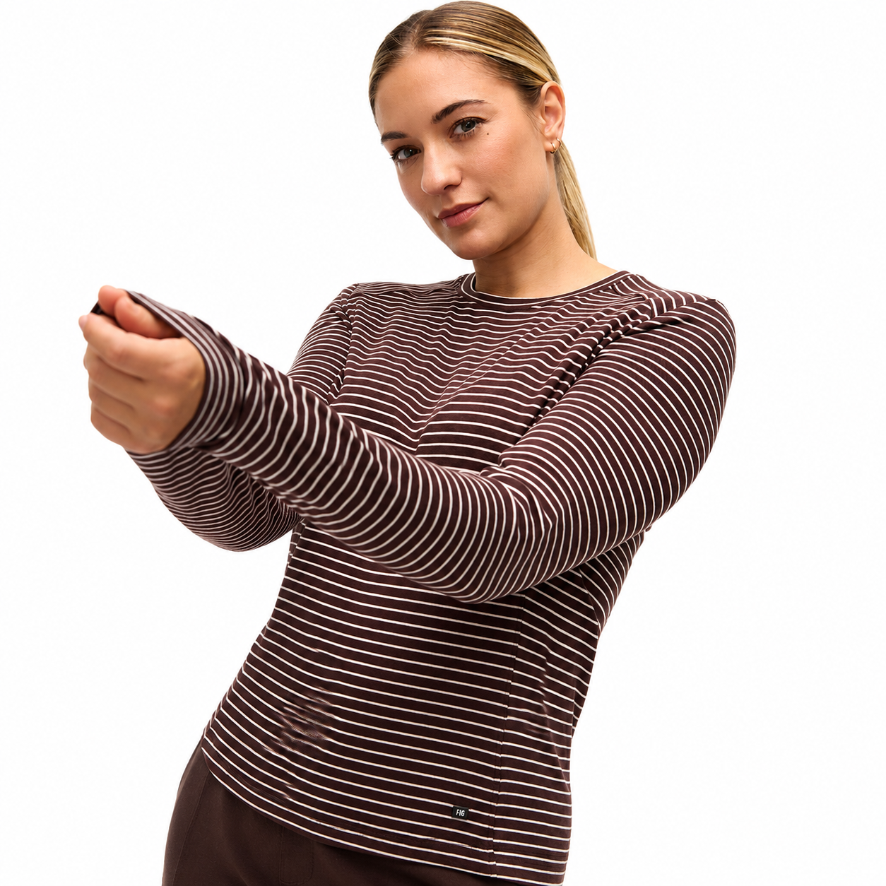 FIG BLAIR Crew Neck Top